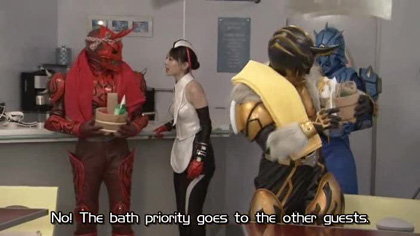 Kamen Rider Den O Episode 21 - Avec chacun sa petite serviette